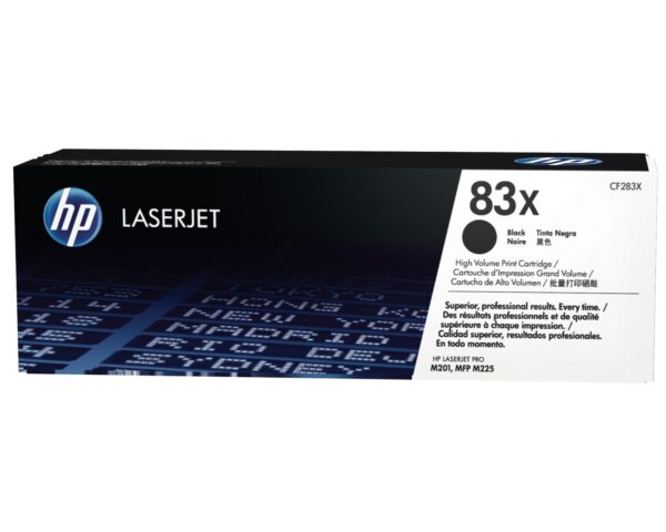 HP Toner nr 83X CF283X Black 2.2K