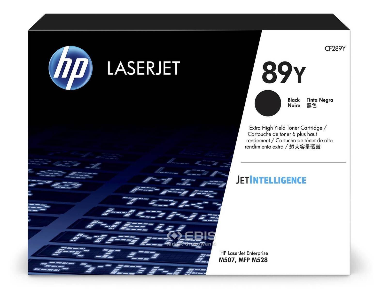 HP Toner nr 89Y CF289Y Black 20K