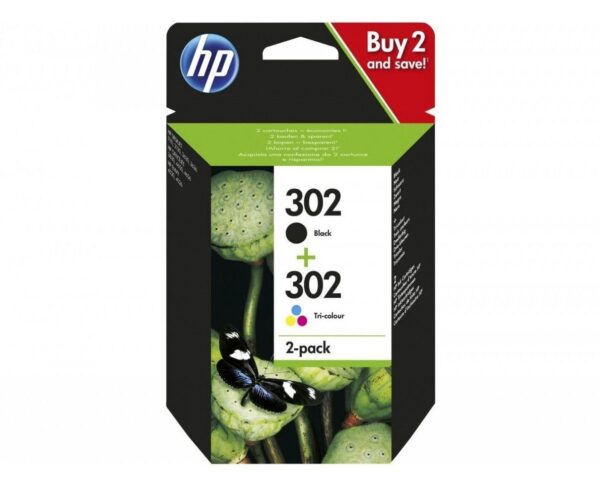 HP Tusz nr 302 X4D37AE black/tri-colour EOL
