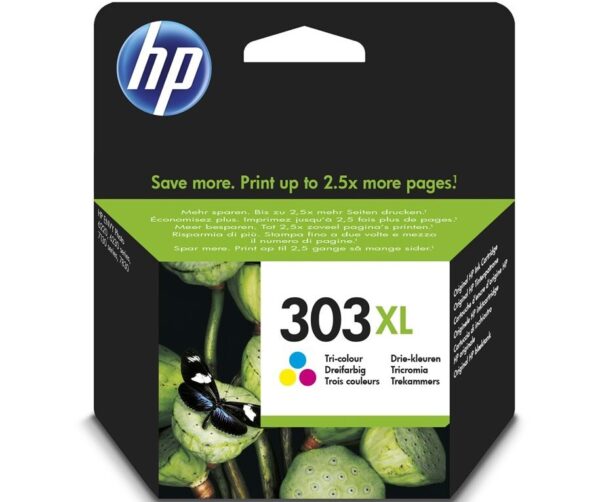 HP Tusz nr 303XL T6N03AE CMY 415str