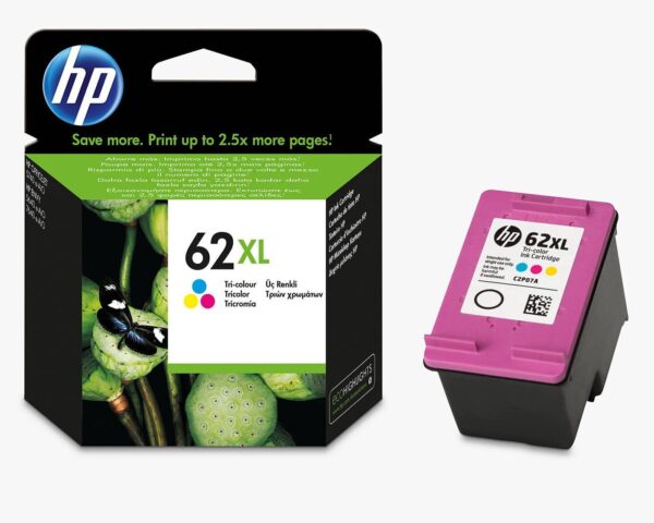 HP Tusz nr 62XL C2P07AE CMY 415str