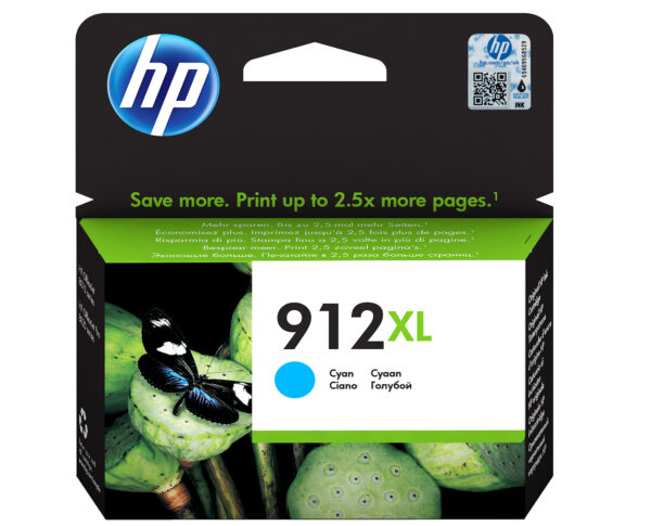 HP Tusz nr 912XL 3YL81AE Cyan 825str