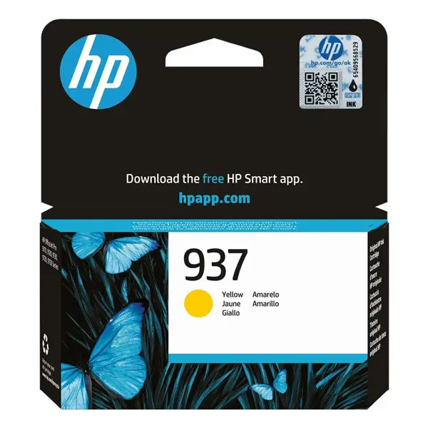 HP Tusz nr 937 4S6W4NE Yellow 800str