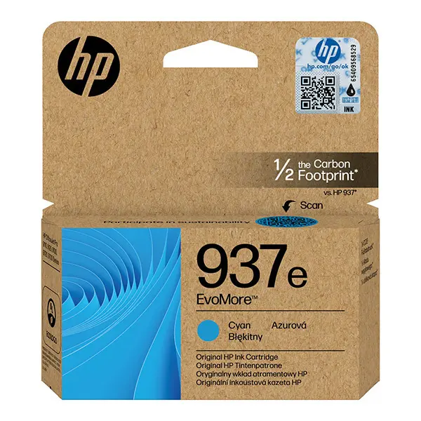 HP Tusz nr 937E 4S6W6NE Cyan 1650str