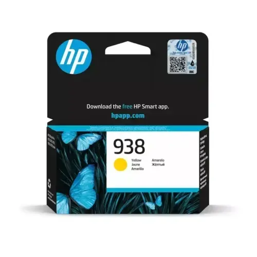 HP Tusz nr 938 4S6X7PE Yellow 800str Yellow  800s