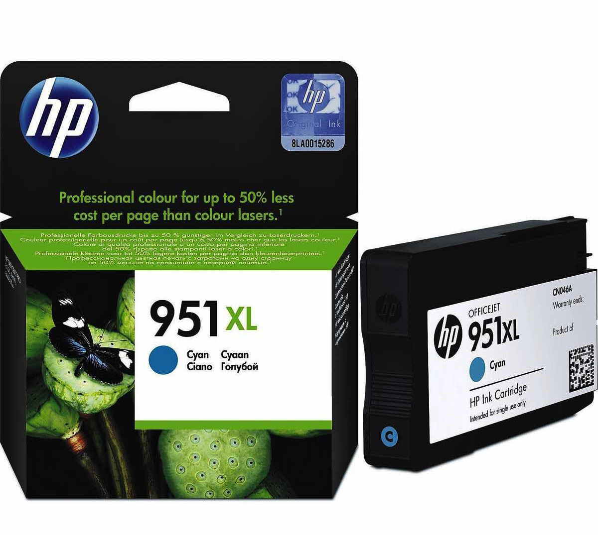 HP Tusz nr 951XL CN046AE Cyan 1500str EOL