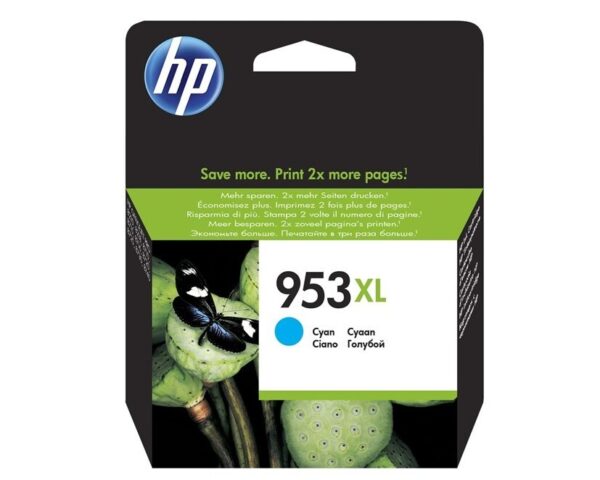 HP Tusz nr 953XL F6U16AE Cyan 20ml 1600s