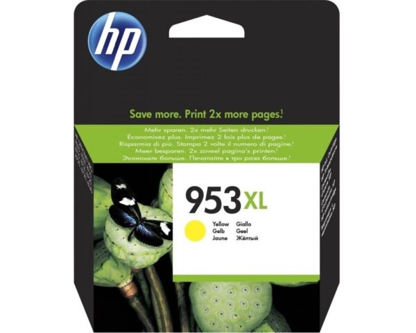 HP Tusz nr 953XL F6U18AE Yellow 20ml 1600s