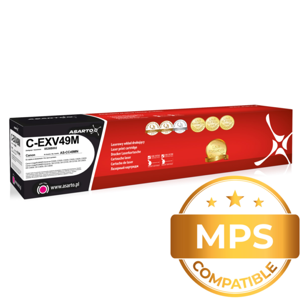 Toner Asarto do Canon C-EXV49M | 8526B002 | 19000 str. | magenta