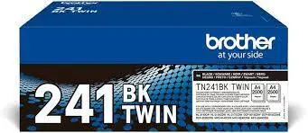 Brother Toner TN-241BK Black 2 x 2.5K