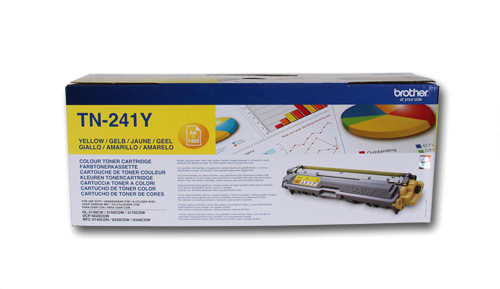 Brother Toner TN-241Y Yellow 1.4K