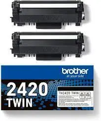 Brother Toner TN-2420TWIN Black 2 X 3K