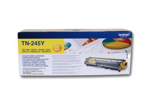 Brother Toner TN-245Y Yellow 2.2K