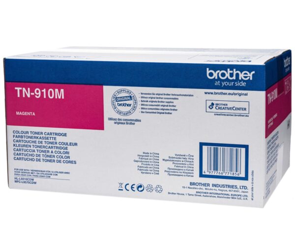 Brother Toner TN-910M Magenta 9K