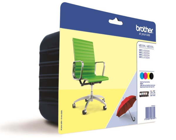 Brother Tusz 1xLC229XL BK + 3xLC225XL CMY Value Pack