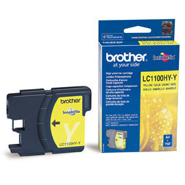 Brother Tusz LC1100 Yellow HC