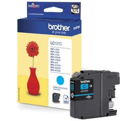 Brother Tusz LC121C Cyan