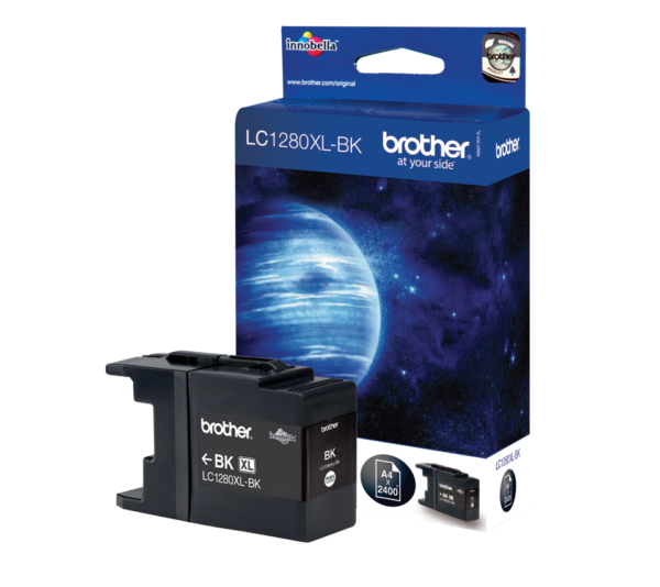 Brother Tusz LC1280XL Black 2.4K