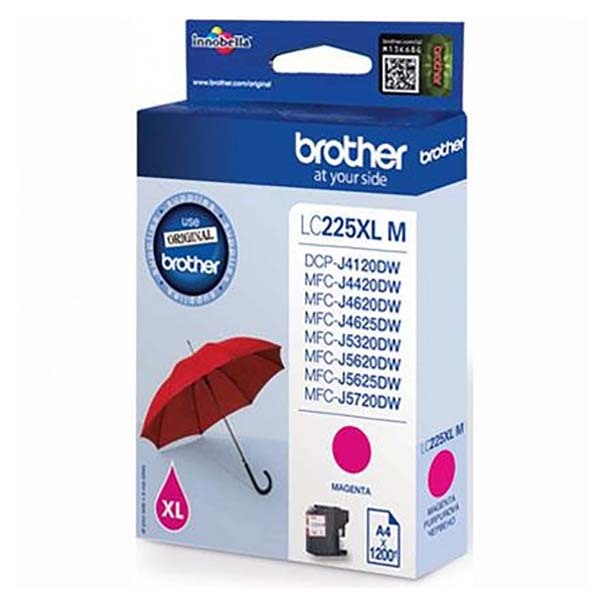 Brother Tusz LC225XLM Magenta 1.5K