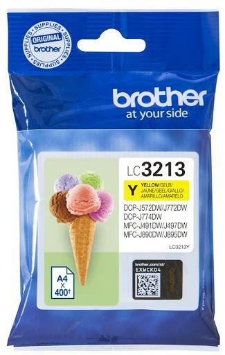 Brother Tusz LC3213Y Yellow 400 stron