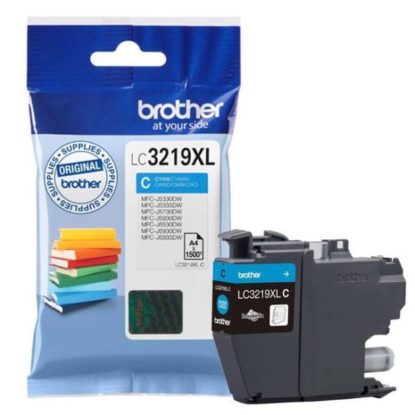 Brother Tusz LC3219XLC Cyan 1.5K