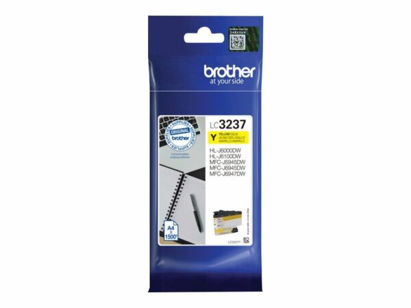 Brother Tusz LC3237Y Yellow 1.5K
