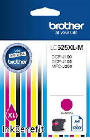 Brother Tusz LC525XLM Magenta 1.3K