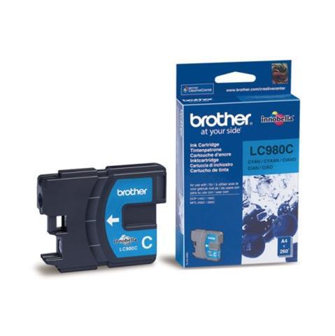 Brother Tusz LC980 Cyan 260str
