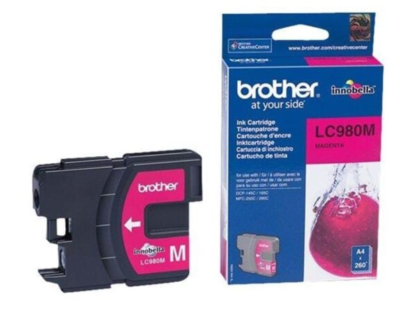 Brother Tusz LC980 Magenta 260str