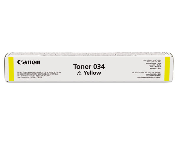 Canon Toner 034 Yellow 7.3K